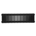 Радиатор отопления Warm well column 3 300x1010 Black mat (бок)
